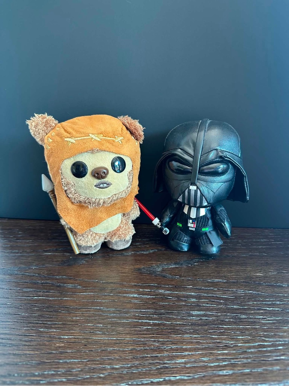 Funko Fabrikations: Star Wars Ewok Plush and Darth Vader Figure